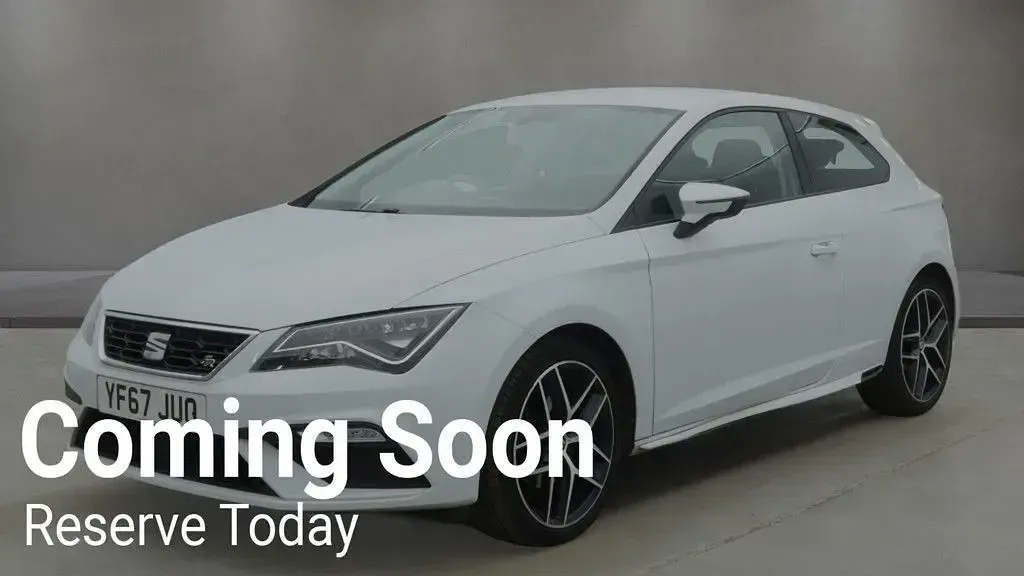 Used Seat Leon FR 150 HP (110 kW) 2018 White Coupe