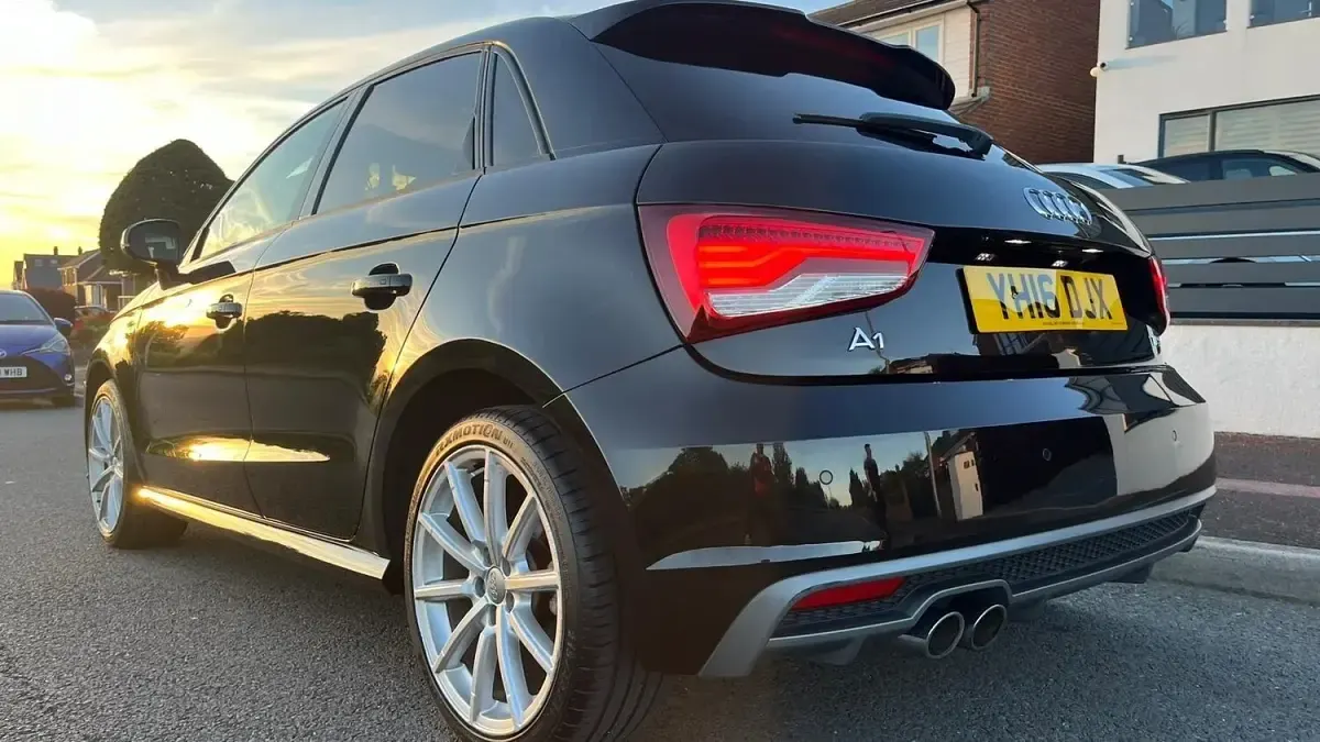 Used Audi A1 Sportback S-Line 2016 Black Hatchback