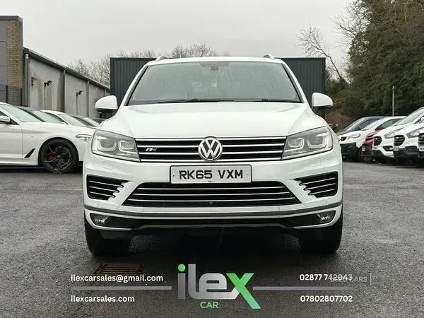 Used VW Touareg R-line 262 HP (192 kW) 2015 White SUV