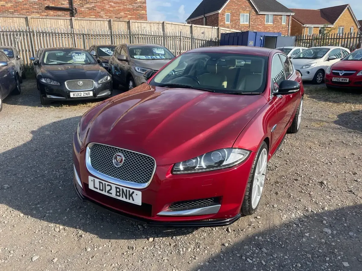 Used Jaguar XF Luxury 2012 Red Sedan