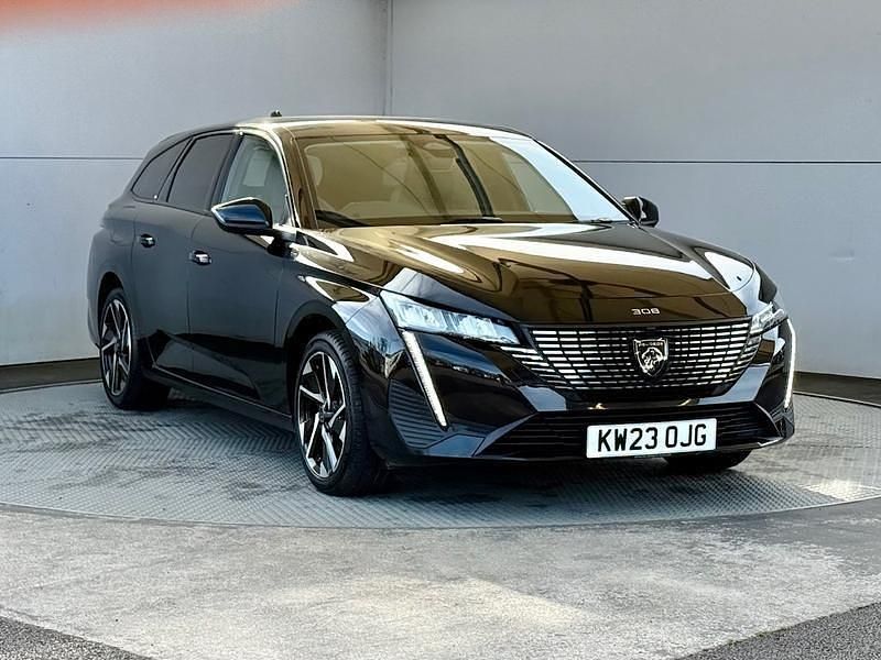 Used Peugeot 308 SW Allure Premium 130 HP (95 kW) 2023 Black Estate
