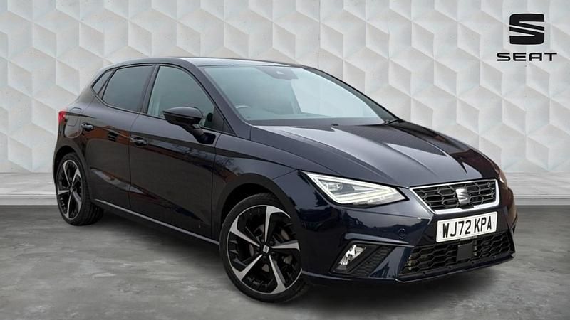 Used Seat Ibiza FR Sport 108 HP (79 kW) 2022 Blue Hatchback
