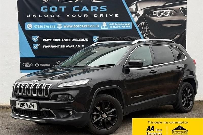Used Jeep Cherokee Limited 140 HP (102 kW) 2015 Black SUV