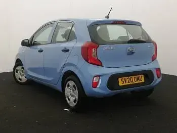 Used Kia Picanto 2020 Blue Hatchback