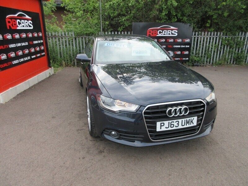 Blue Used 2013 Audi A6 Sedan | £5,995 (Fair price) - Image 1/4