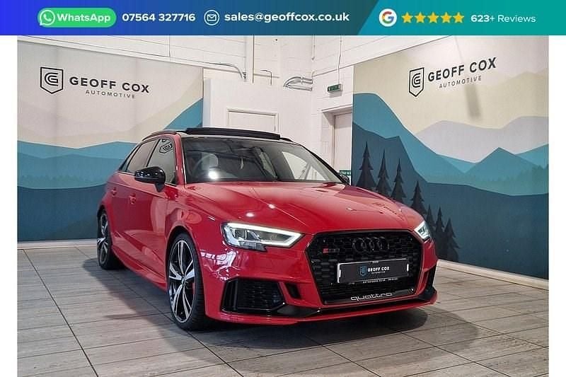 Red Used 2019 Audi RS3 Sport Sedan | £33,995 (Fair price) - Image 1/3