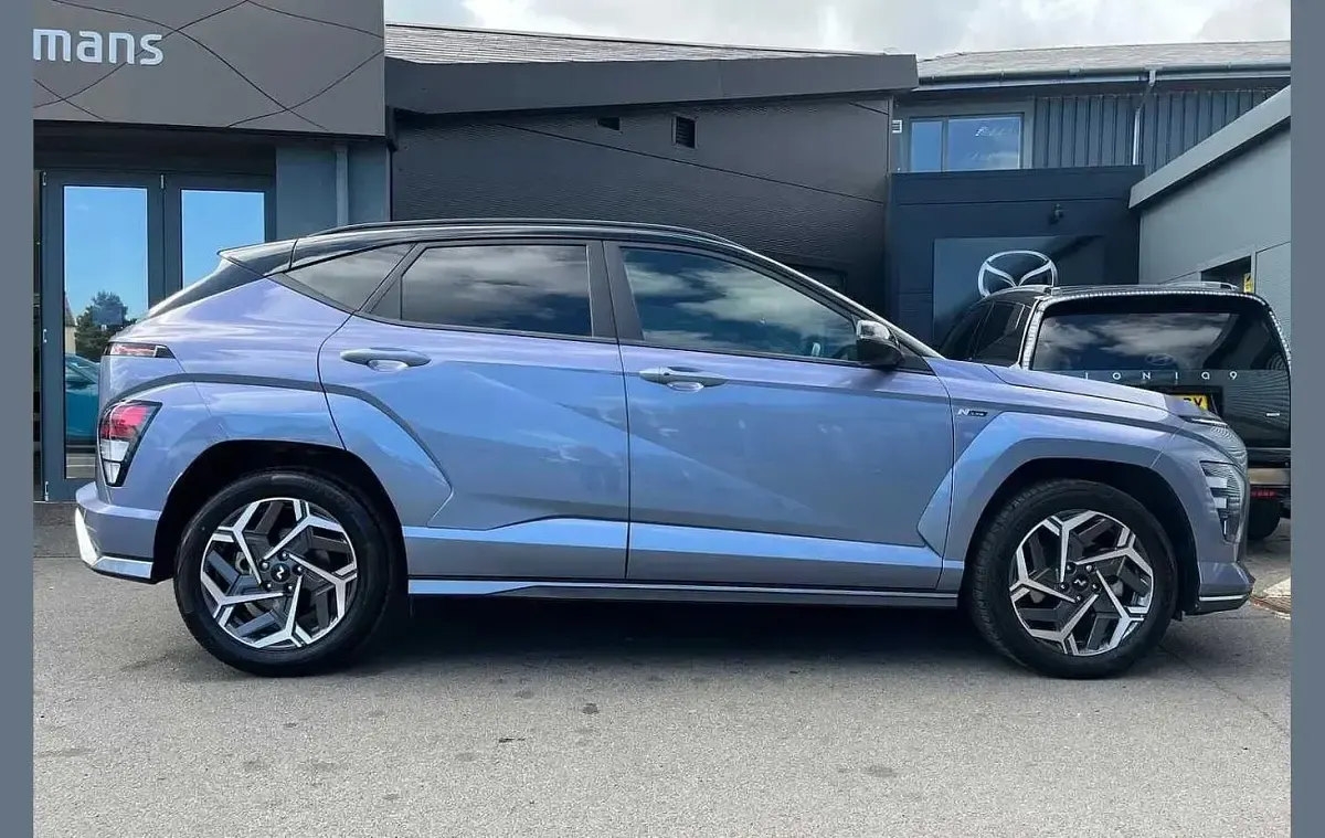 Used Hyundai Kona N Line 139 HP (102 kW) 2024 Blue SUV