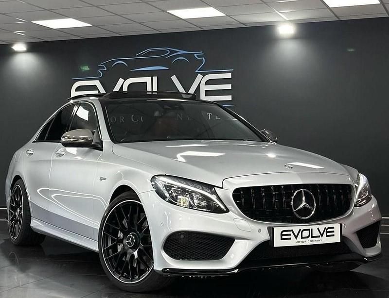 Silver Used 2016 Mercedes C43 AMG Premium Plus Sedan | £19,995 (Fair price) - Image 1/4