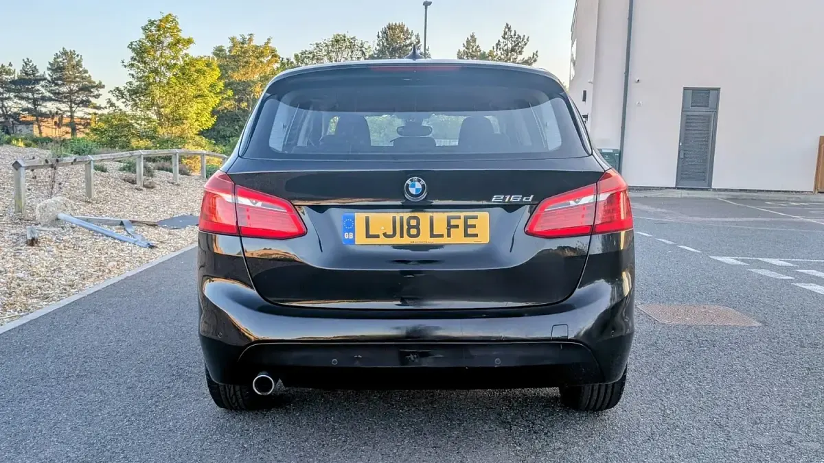 Used BMW 216 116 HP (85 kW) 2018 Black Hatchback