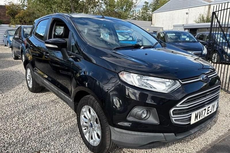 Black Used 2017 Ford Ecosport Zetec SUV | £7,500 (Fair price) - Image 1/1