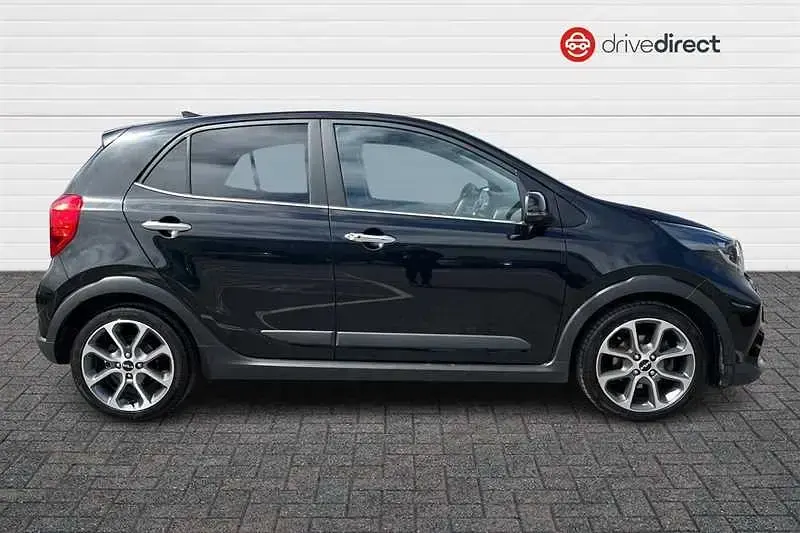Used Kia Picanto X-Line 67 HP (49 kW) 2022 Black Hatchback