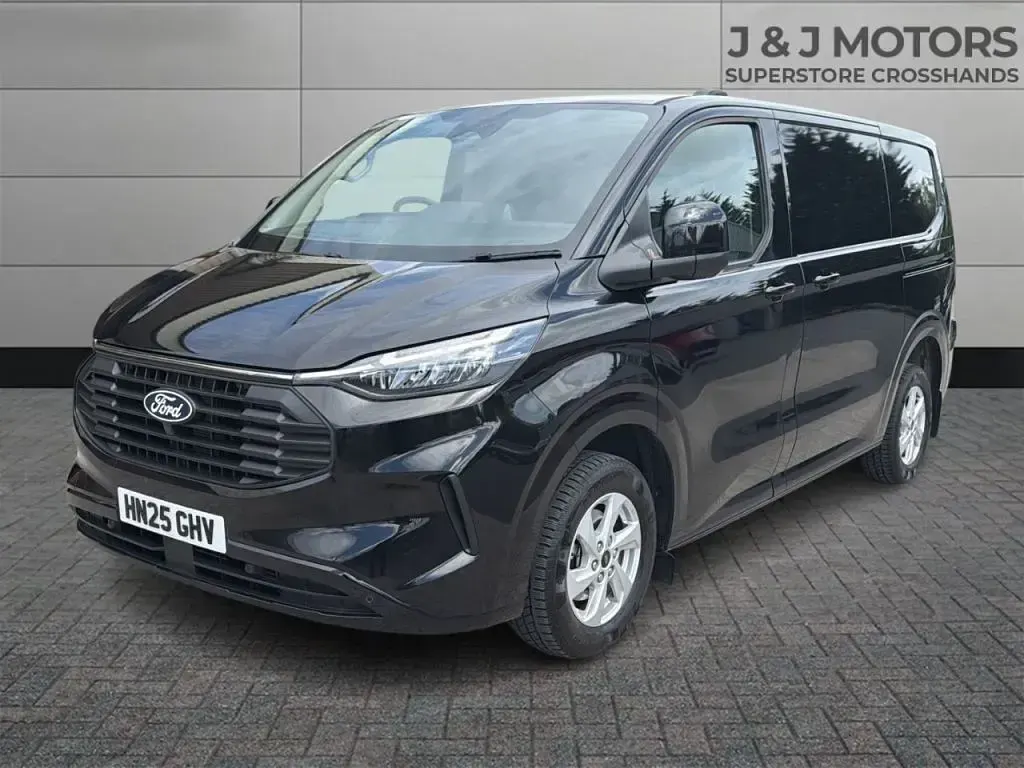 Used Ford Transit Custom Limited 136 HP (100 kW) 2025 Black Van
