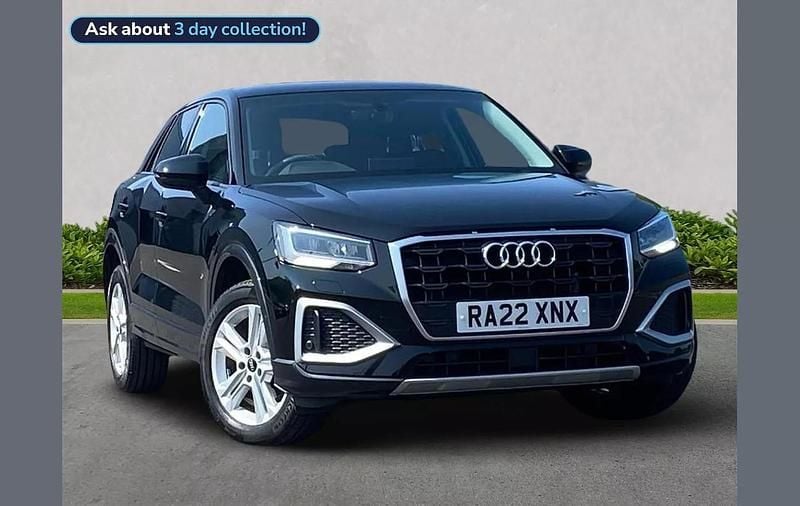 Black Used 2022 Audi Q2 Sport SUV | £22,593 (Fair price) - Image 1/4