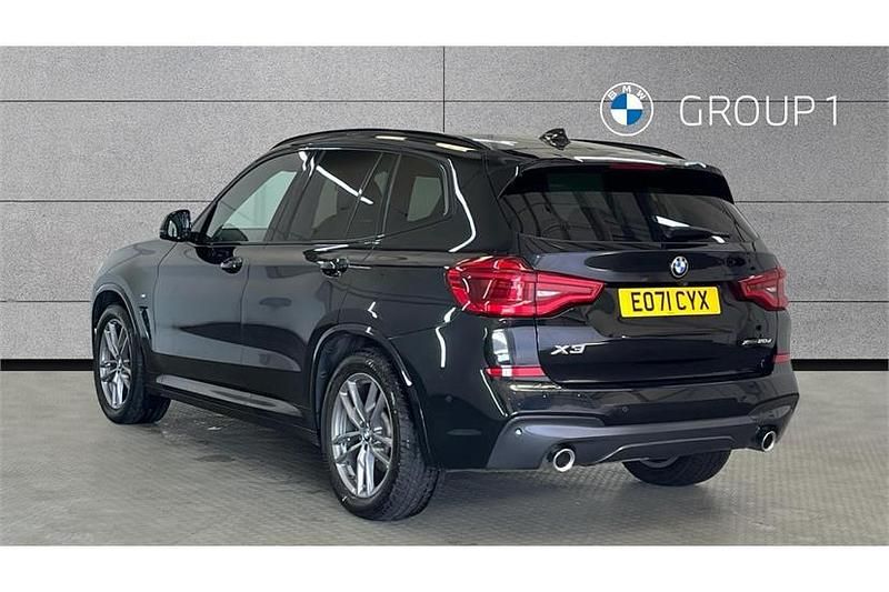 Used BMW X3 M Sport 190 HP (139 kW) 2021 Black sapphire metallic paint SUV