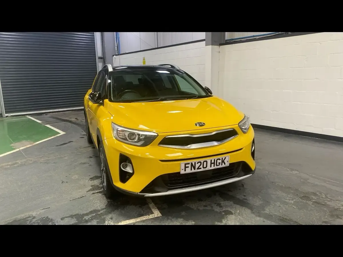 Used Kia Stonic 2020 Yellow SUV