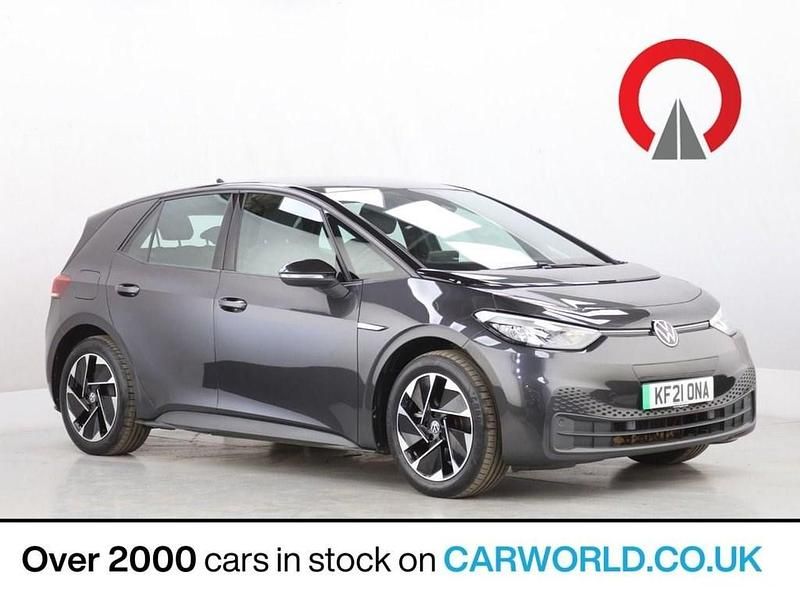 Used VW ID.3 Pure 110 kW (150 HP) 2021 Grey Hatchback