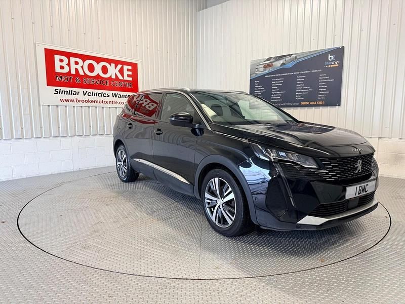 Black Used 2021 Peugeot 5008 Allure Premium Hatchback | £10,890 (Fair price) - Image 1/2