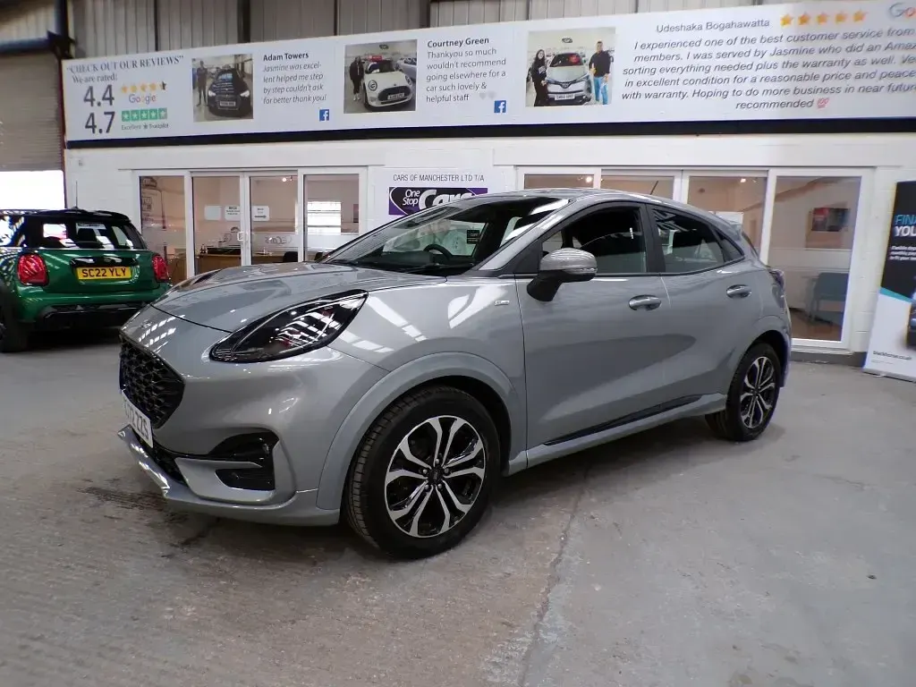 Begagnad Ford Puma ST-Line 125 HK (91 kW) 2022 Silver SUV