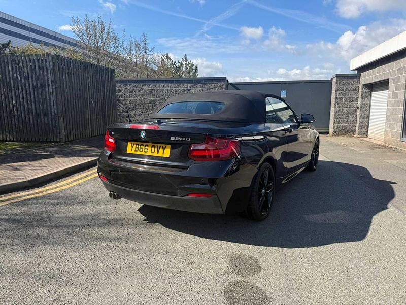 Used BMW 220 M Sport 2016 Black Cabriolet