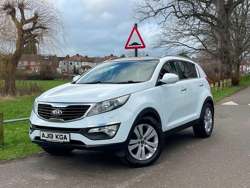 Used Kia Sportage 115 HP (84 kW) 2013 White SUV