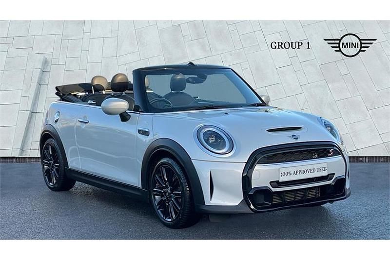 White silver Used 2022 Mini Cooper S Cabriolet Comfort Cabriolet | £20,875 (Fair price) - Image 1/4