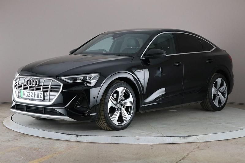 Black Used 2022 Audi e-tron S-Line SUV | £22,941 (Good price) - Image 1/2