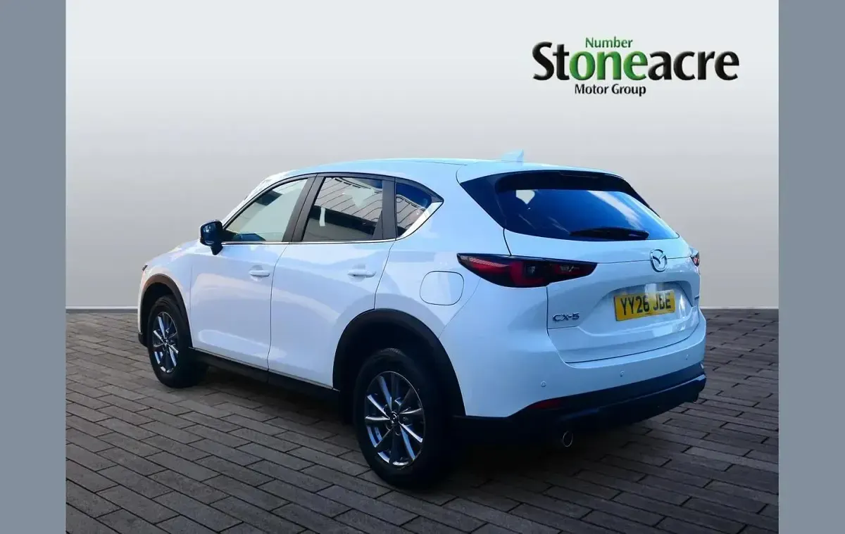 Ny Mazda CX-5 Center-Line 165 HK (121 kW) 2026 Vit SUV
