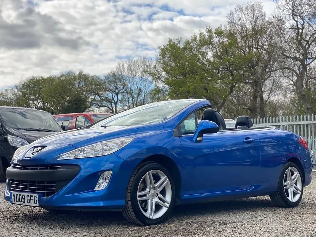 Used Peugeot 308 CC 2009 Blue Cabriolet