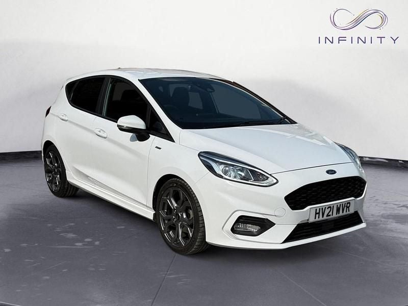 White Used 2021 Ford Fiesta ST-Line Hatchback | £9,949 (Fair price) - Image 1/4