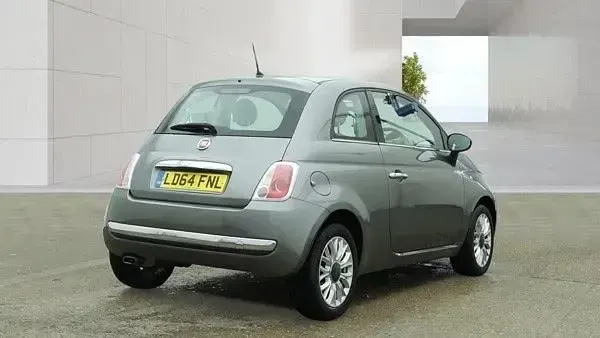 Used Fiat 500 Lounge 69 HP (50 kW) 2014 Grey Hatchback