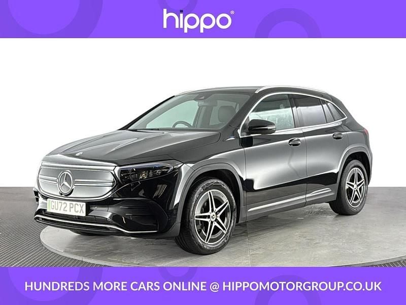 Black Used 2022 Mercedes EQA250+ AMG line SUV | £22,320 (Good price) - Image 1/4