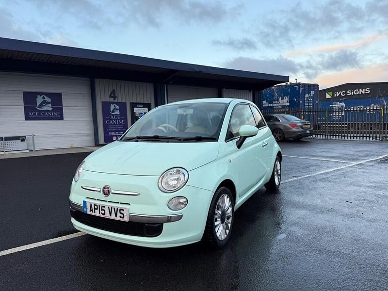 Green Used 2015 Fiat 500 Pop Star Hatchback | £3,995 (Fair price) - Image 1/4