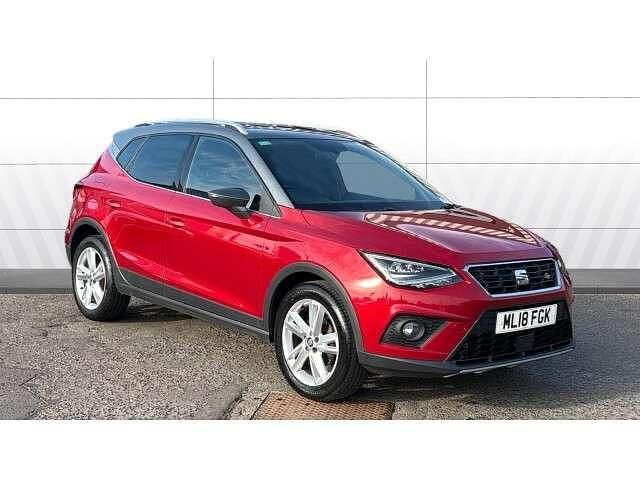 Red Used 2018 Seat Arona FR SUV | £9,661 (Fair price) - Image 1/4
