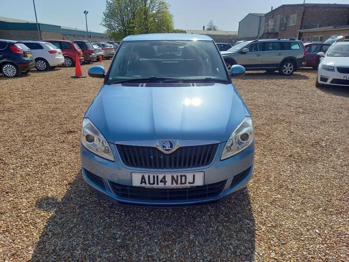 Used Skoda Fabia SE 2014 Blue Hatchback