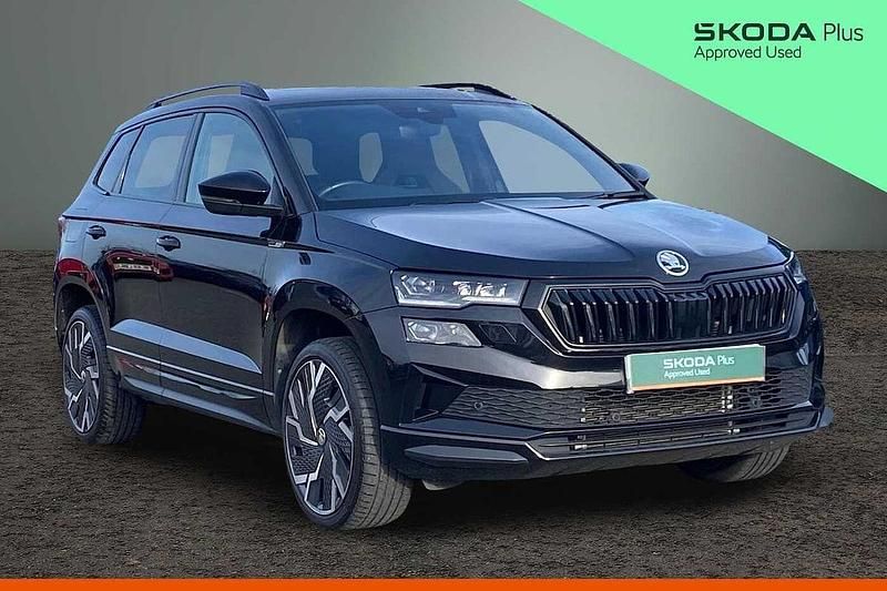 Used Skoda Karoq SportLine 110 HP (80 kW) 2023 Black magic pearl effect SUV
