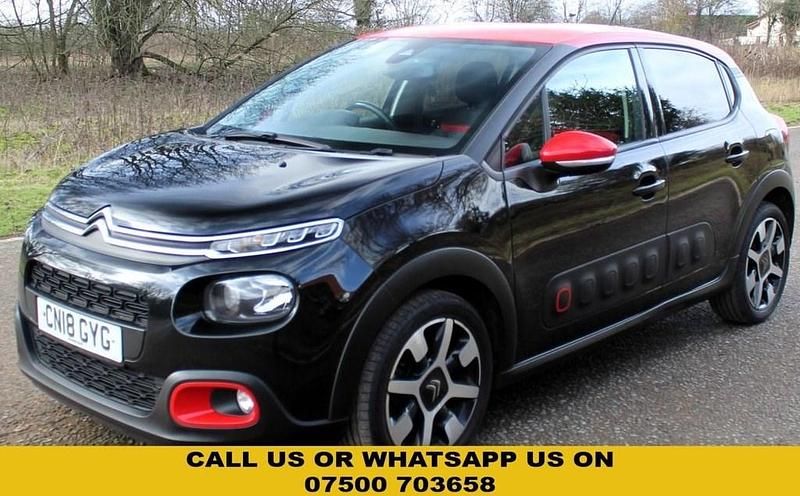 Used Citroën C3 Flair 82 HP (60 kW) 2018 Black Hatchback