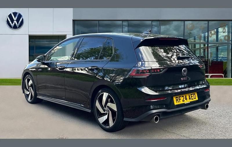 Used VW Golf VIII GTI 265 HP (194 kW) 2024 Grenadilla black metallic Hatchback