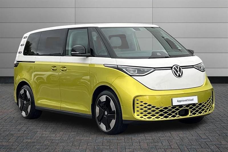 Candy whitelime yellow Used 2024 VW ID. Buzz Pro MPV | £46,960 (Expensive) - Image 1/4