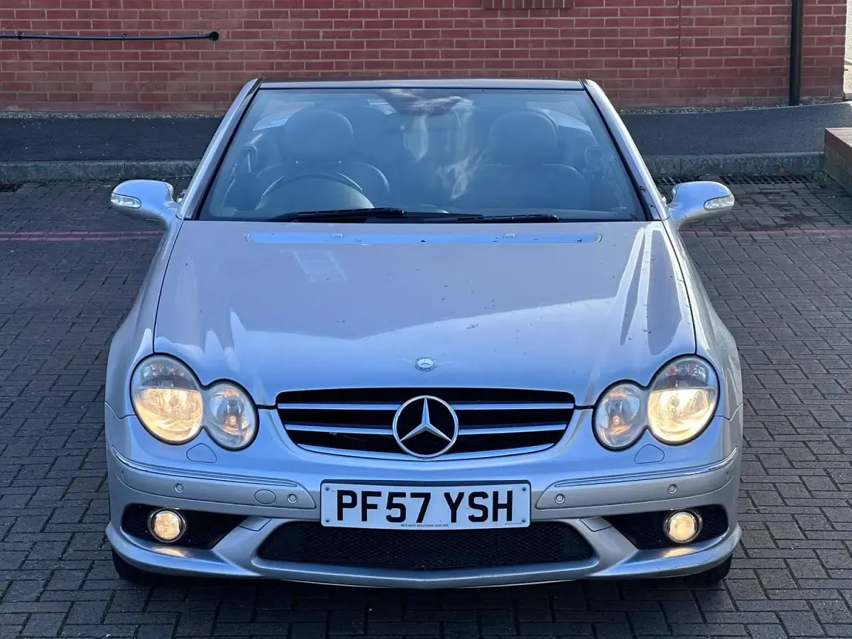 Used Mercedes CLK280 2007 Silver Cabriolet
