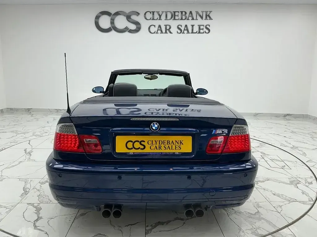 Used BMW M3 Cabriolet 343 HP (252 kW) 2003 Blue Cabriolet