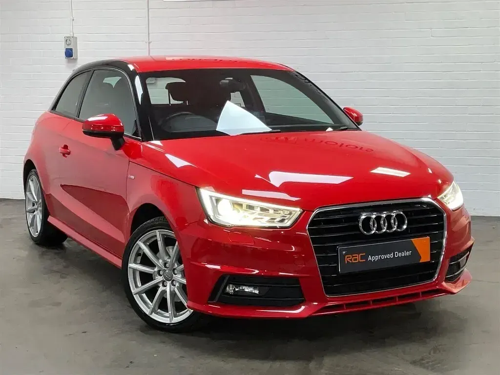Used Audi A1 S-Line 2015 Red Hatchback