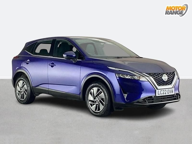 Blue Used 2022 Nissan Qashqai Acenta Premium SUV | £15,395 (Super price) - Image 1/4