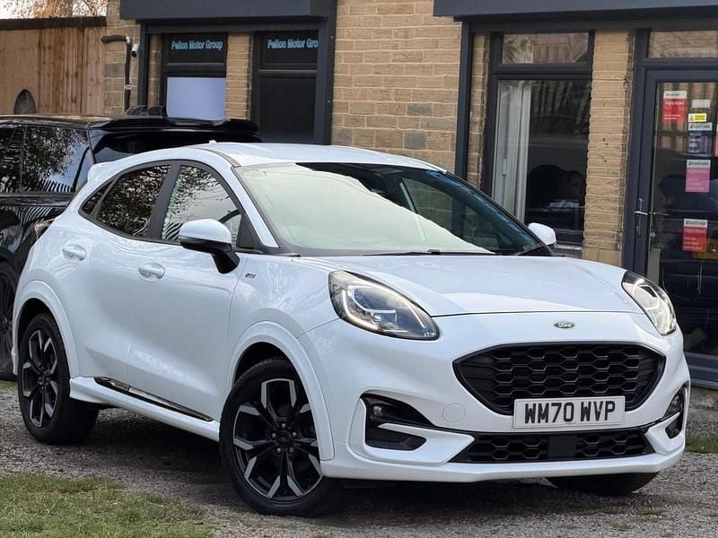 White Used 2021 Ford Puma ST-Line X Hatchback | £8,990 - Image 1/4