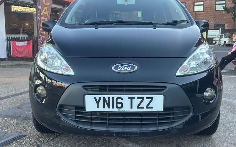 Used Ford Ka Zetec 69 HP (50 kW) 2016 Black Hatchback