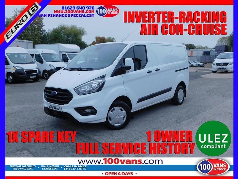 White Used 2022 Ford Transit Custom Trend Van | £11,990 (Super price) - Image 1/3