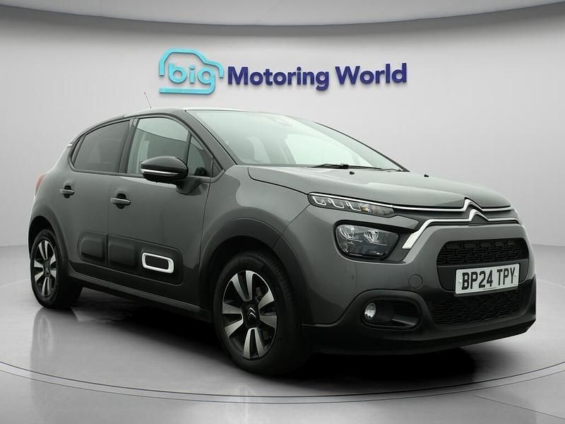 Grey Used 2024 Citroën C3 PureTech Hatchback | £12,900 (Good price) - Image 1/4