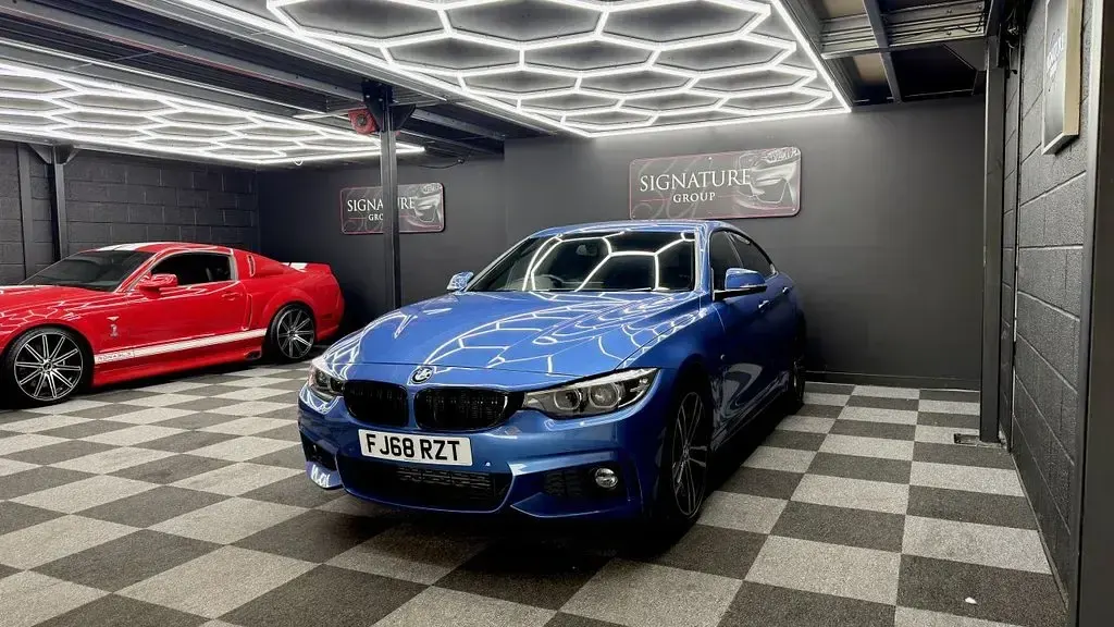 Used BMW 420 M Sport 190 HP (139 kW) 2018 Blue Coupe