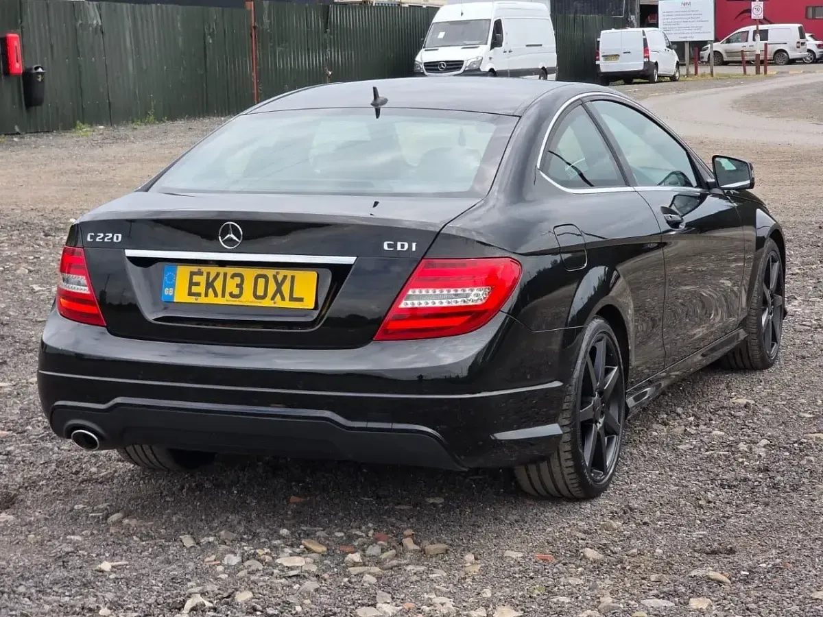 Used Mercedes C220 AMG 2013 Black Coupe