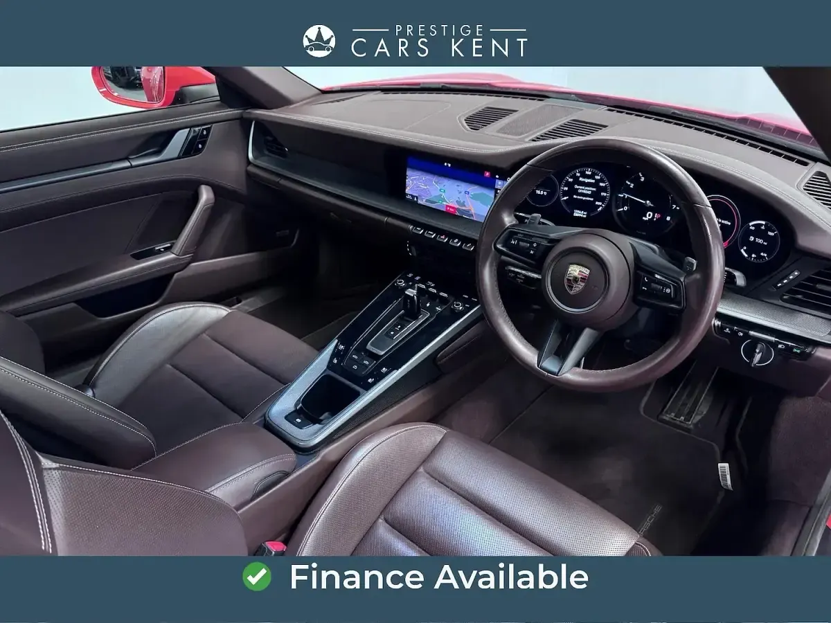 Used Porsche 911 Carrera S Cabriolet 450 HP (330 kW) 2019 Orange Cabriolet