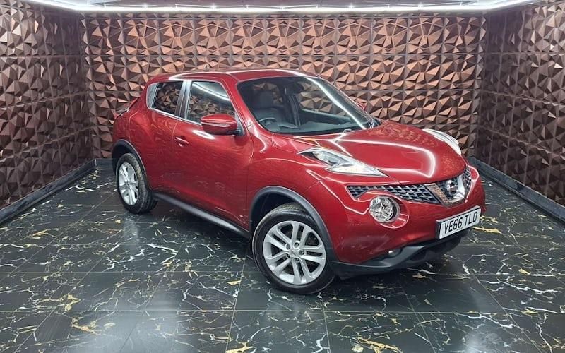 Used Nissan Juke N-Connecta 116 HP (85 kW) 2015 Red SUV